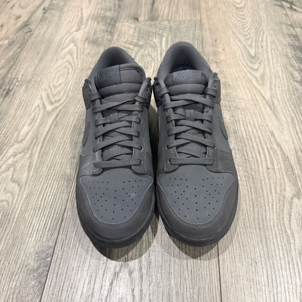 Nike Dunk Low Cyber Women's Anthracite Dark Grey Black Sneaker Size 10 Glow